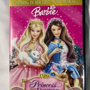 Vintage Barbie Princess & the Pauper DVD 2004 Animated Musical Clean Disc